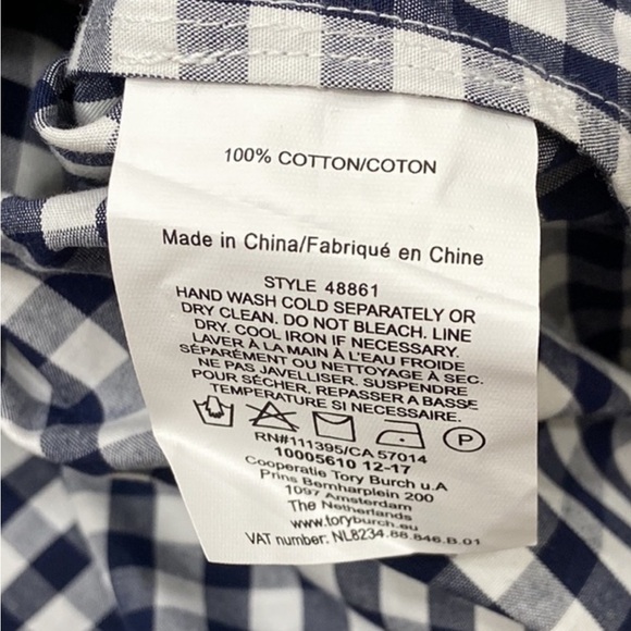 Tory Burch Gingham Romper - Picture 11 of 16